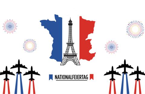 Frankreich zelebriert Nationalfeiertag