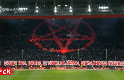 Satanismus im Fußballstadion