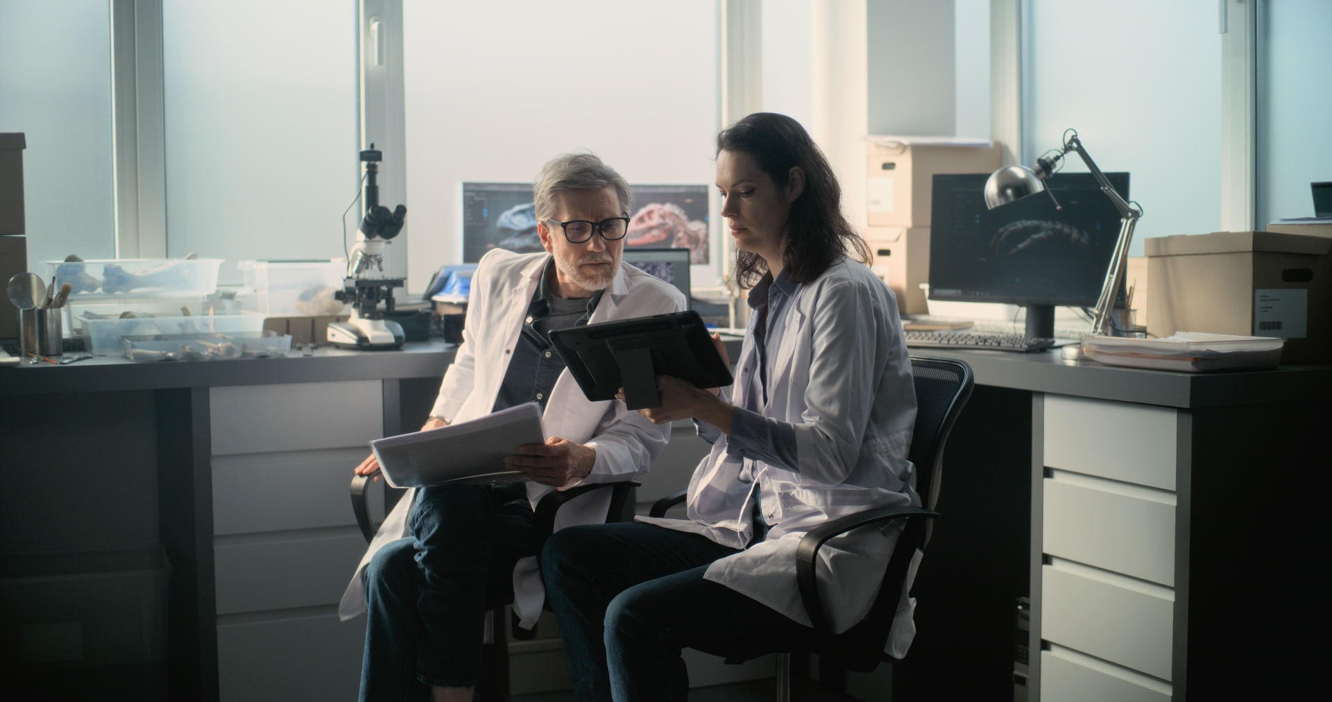 6309857_Archaeologists_Colleagues_Scientist_Discussing_By_Frame_Stock_Footage_Artlist_HD-0001